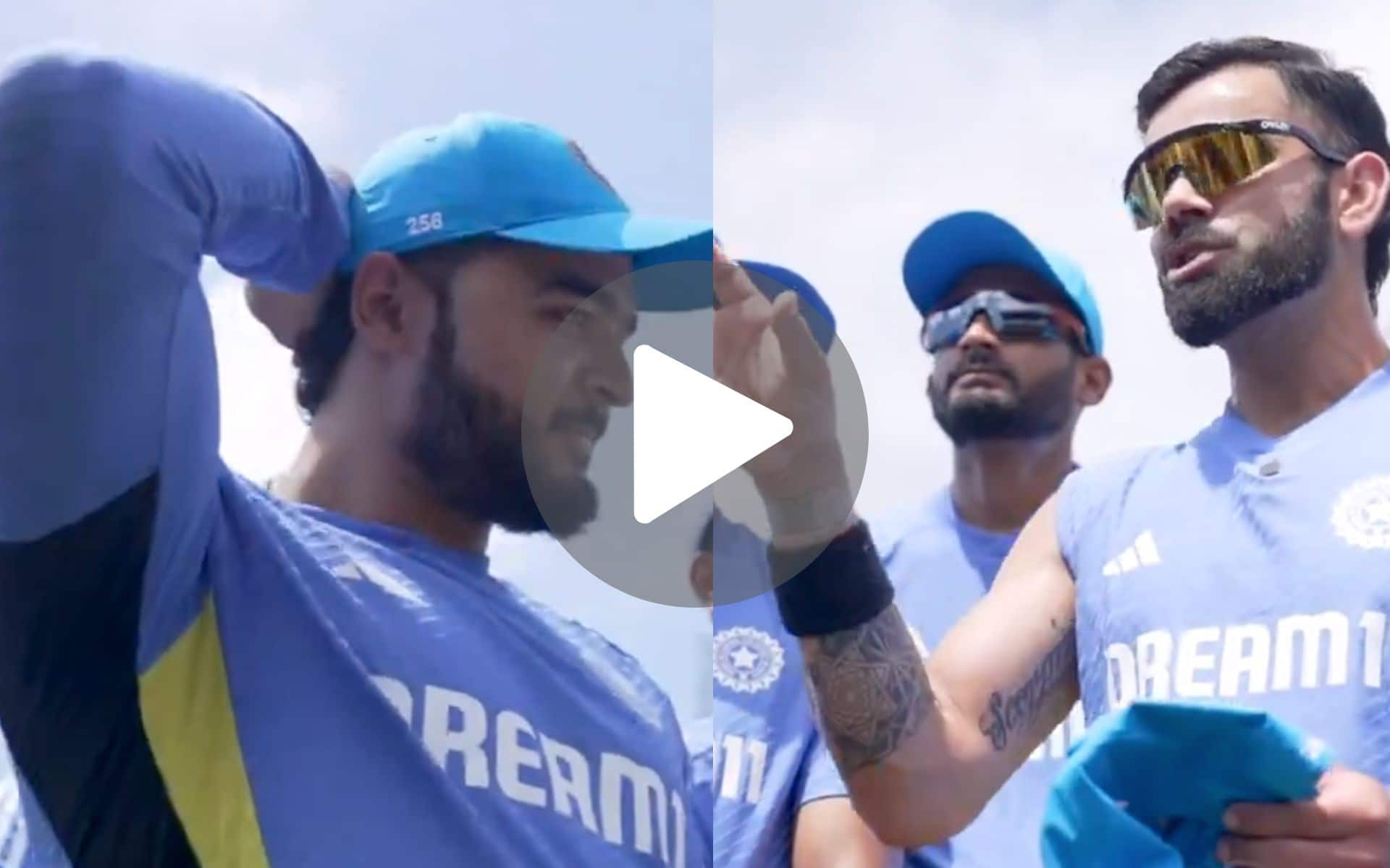 [Watch] Virat Kohli's Motivational Speech For Riyan Parag Before ODI Debut Against Sri Lanka